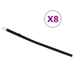 vidaXL Universelt Opprulle-tilbehør for bassengtrekk 8 stk 1,8 m