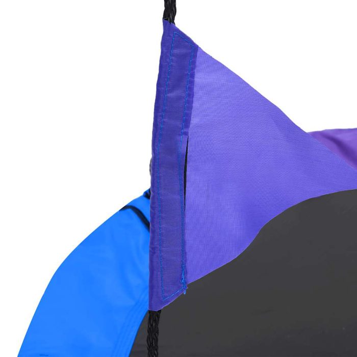 vidaXL Regnbuehuske med flagg 100 cm