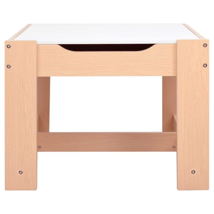 vidaXL Barnebord med 2 stoler MDF