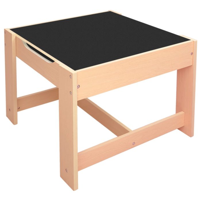 vidaXL Barnebord med 2 stoler MDF