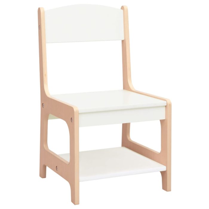 vidaXL Barnebord med 2 stoler MDF