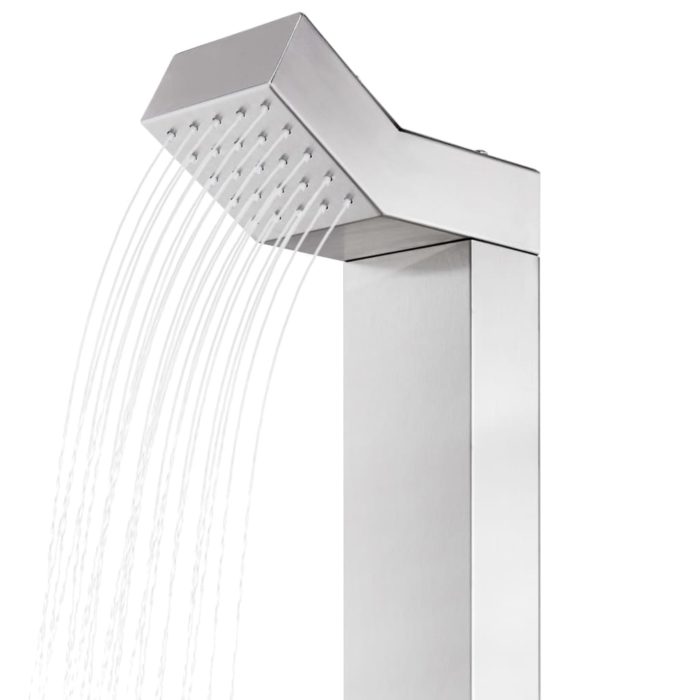 vidaXL Hagedusj 220 cm rustfritt stål