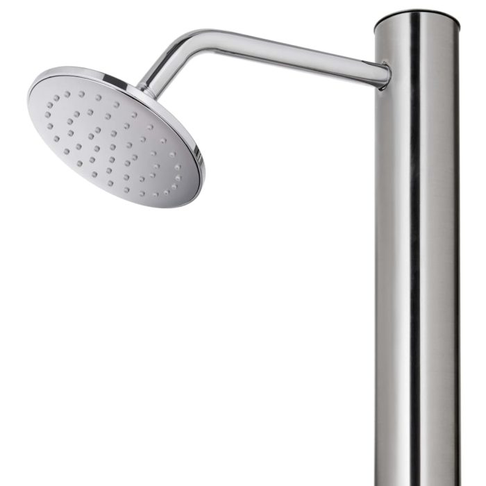 vidaXL Hagedusj 215 cm rustfritt stål
