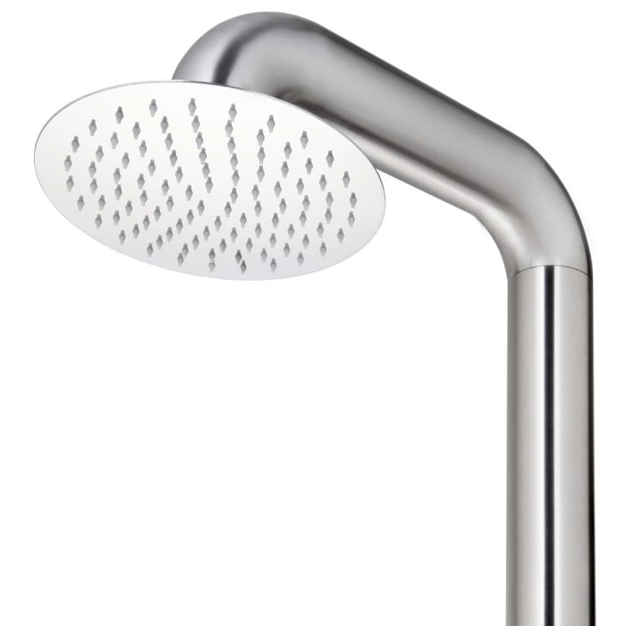 vidaXL Hagedusj 225 cm rustfritt stål