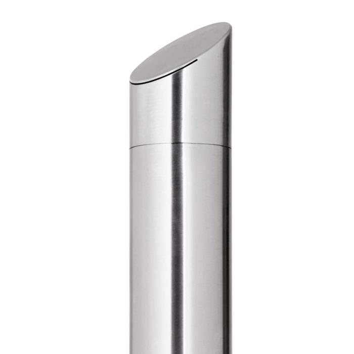 vidaXL Hagedusj 220 cm rustfritt stål
