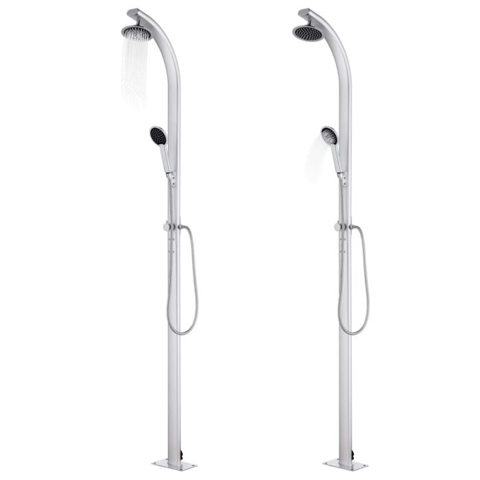 vidaXL Hagedusj 215 cm aluminium
