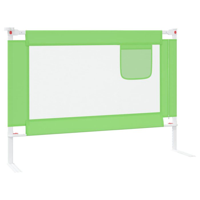 vidaXL Sengehest småbarn grønn 90×25 cm stoff