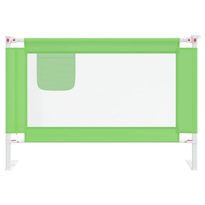 vidaXL Sengehest småbarn grønn 100×25 cm stoff