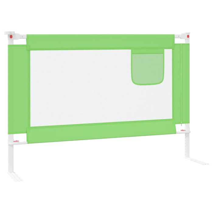 vidaXL Sengehest småbarn grønn 100×25 cm stoff