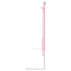 vidaXL Sengehest småbarn rosa 190×25 cm stoff