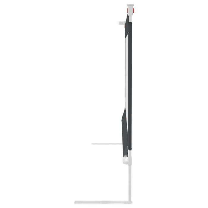 vidaXL Sengehest småbarn mørkegrå 180×25 cm stoff