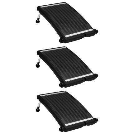 vidaXL Solcellepanel for basseng buet 3 stk 72,5×46 cm