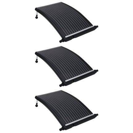vidaXL Solcellepanel for basseng buet 3 stk 110×65 cm