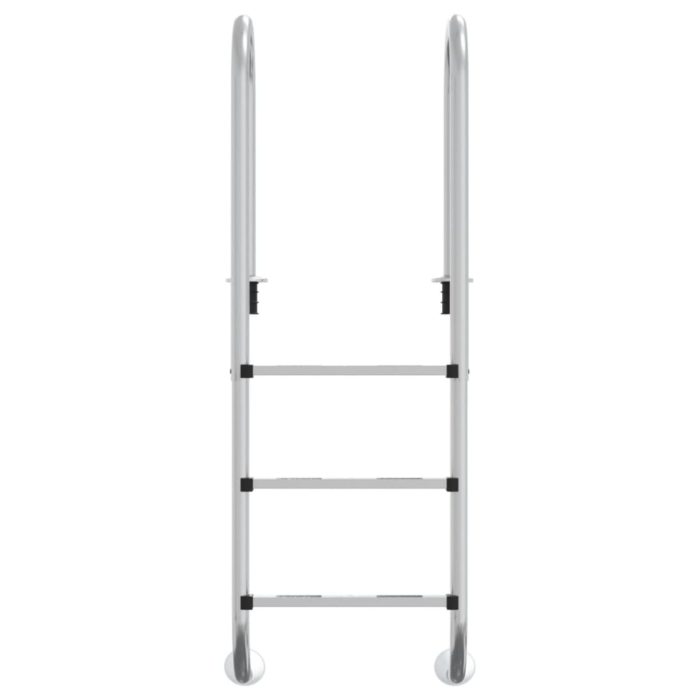vidaXL Bassengstige 54x38x158 cm 304 rustfritt stål