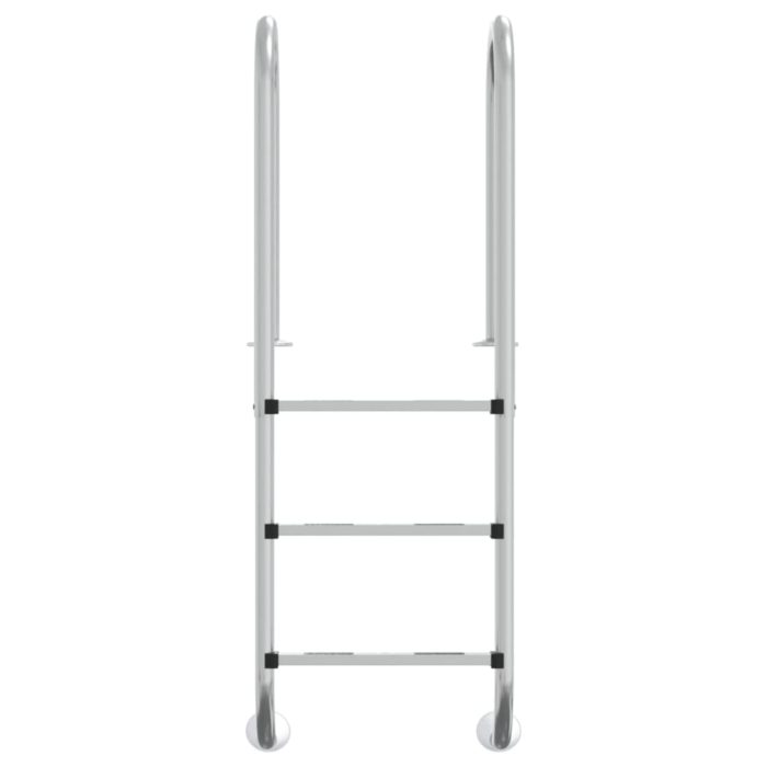 vidaXL Bassengstige 54x38x158 cm 304 rustfritt stål