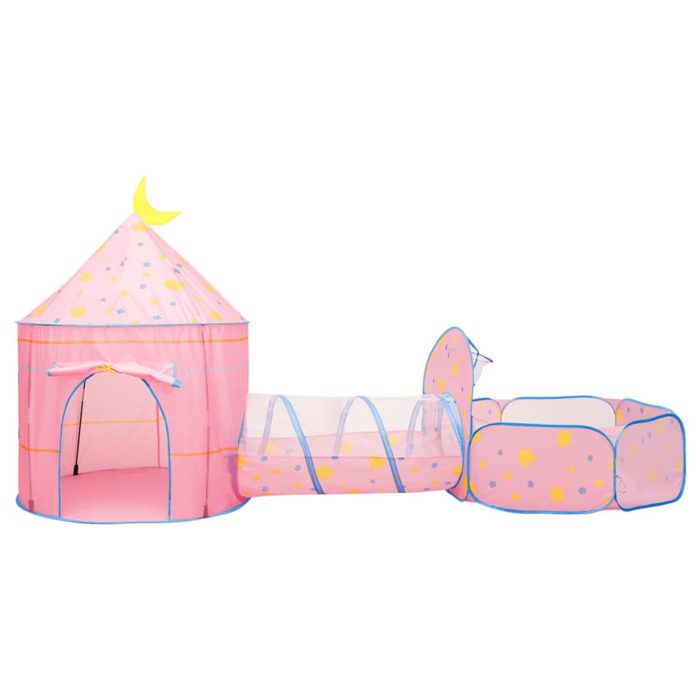 vidaXL Leketelt for barn rosa 301x120x128 cm