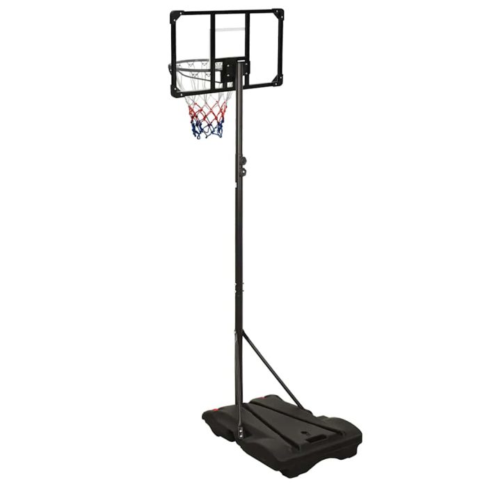 vidaXL Basketballplate gjennomsiktig 216-250 cm polykarbonat
