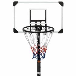 vidaXL Basketballplate gjennomsiktig 216-250 cm polykarbonat