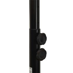 vidaXL Basketballplate gjennomsiktig 216-250 cm polykarbonat