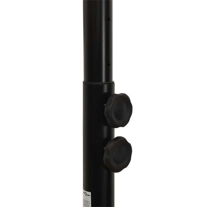 vidaXL Basketballplate gjennomsiktig 216-250 cm polykarbonat
