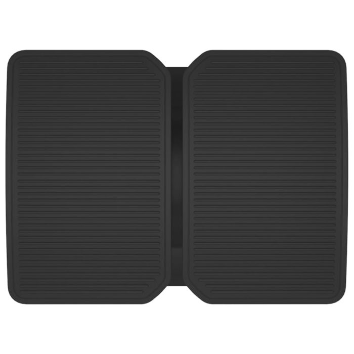 vidaXL Fotstøtte svart 43,5×32,5×10,5 cm