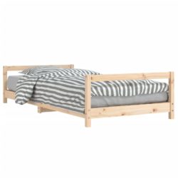 vidaXL Barnesengeramme 90×200 cm heltre furu