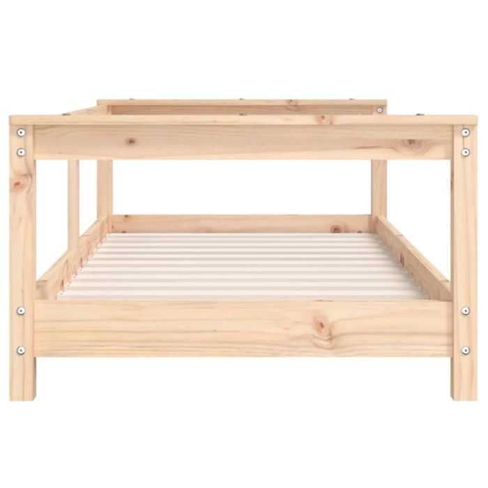 vidaXL Barnesengeramme 70×140 cm heltre furu