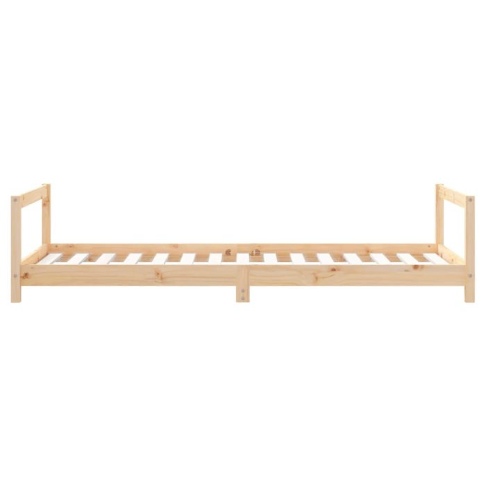 vidaXL Barnesengeramme 90×190 cm heltre furu