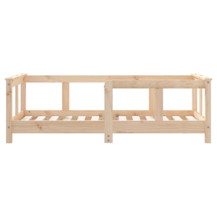 vidaXL Barnesengeramme 70×140 cm heltre furu