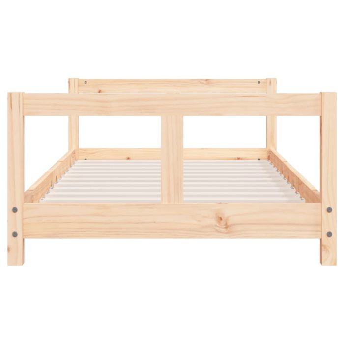 vidaXL Barnesengeramme 80×160 cm heltre furu