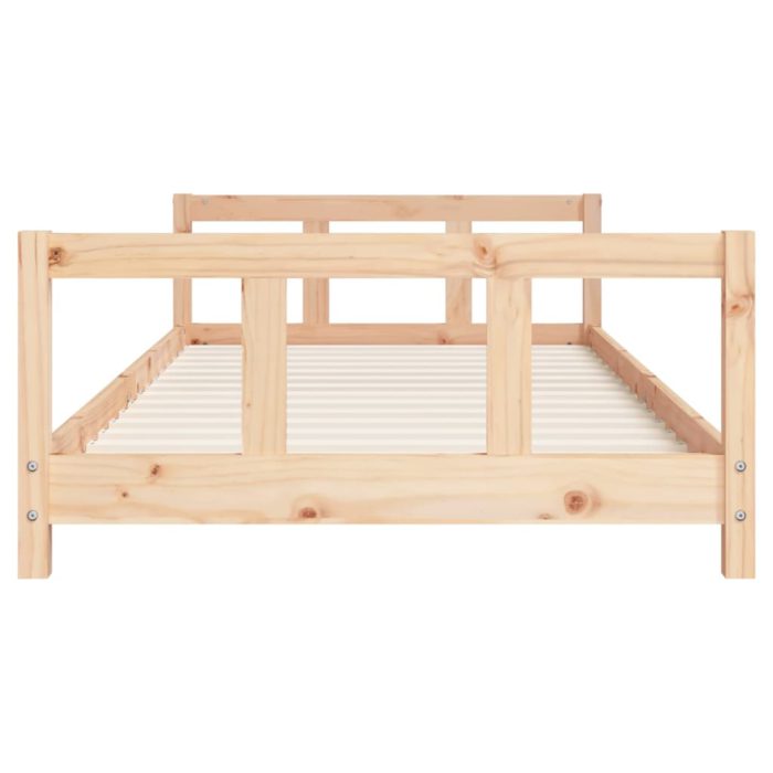 vidaXL Barnesengeramme 90×190 cm heltre furu