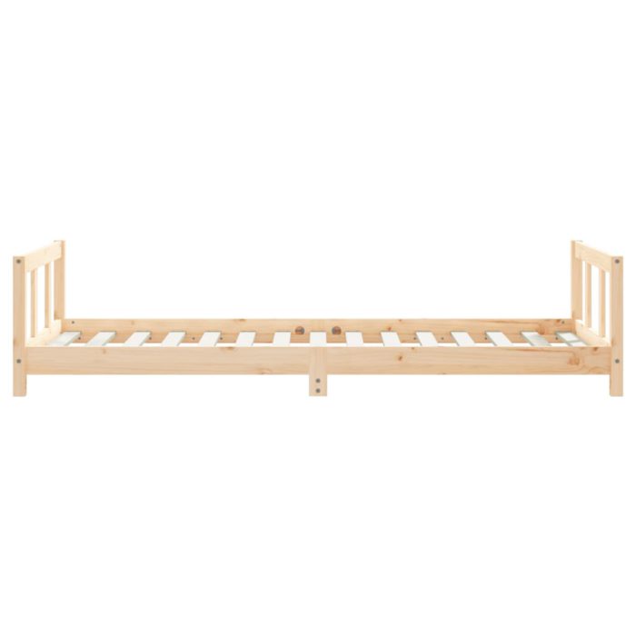 vidaXL Barnesengeramme 90×190 cm heltre furu