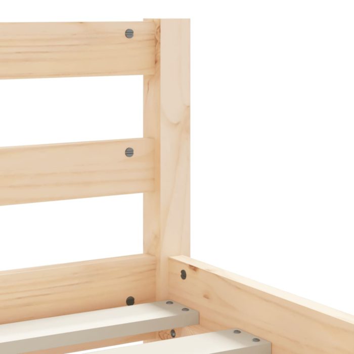 vidaXL Barnesengeramme med skuffer 90×190 cm heltre furu
