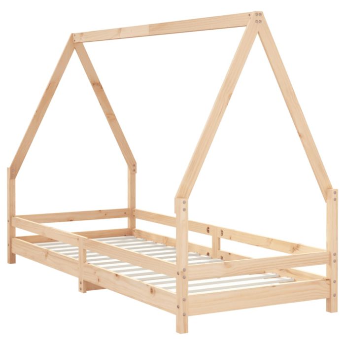 vidaXL Barnesengeramme 80×200 cm heltre furu