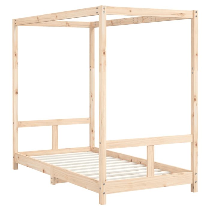vidaXL Barnesengeramme 80×160 cm heltre furu