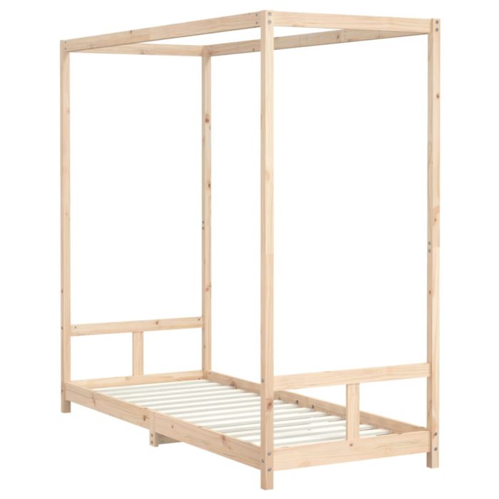 vidaXL Barnesengeramme 80×200 cm heltre furu