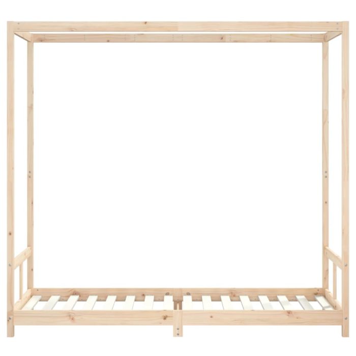 vidaXL Barnesengeramme 80×200 cm heltre furu