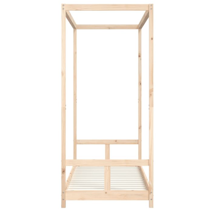 vidaXL Barnesengeramme 80×200 cm heltre furu