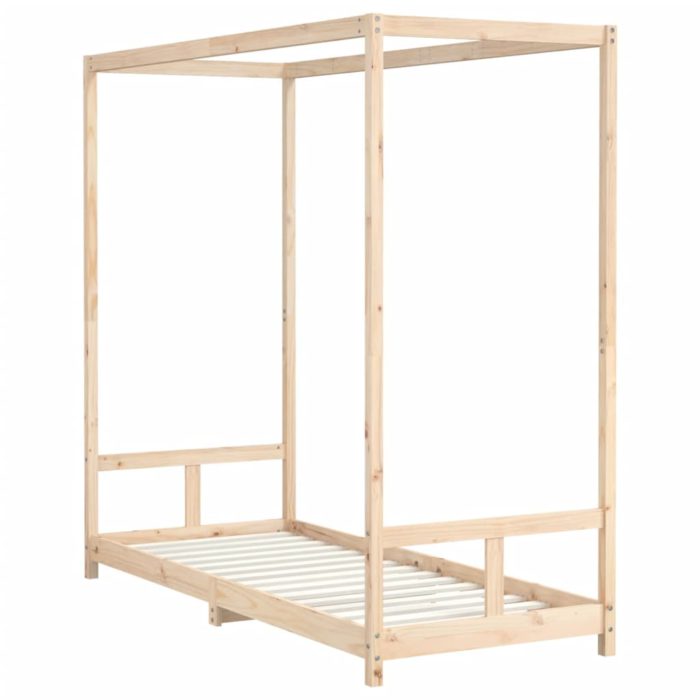 vidaXL Barnesengeramme 80×200 cm heltre furu