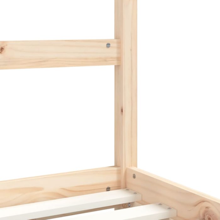 vidaXL Barnesengeramme 80×200 cm heltre furu