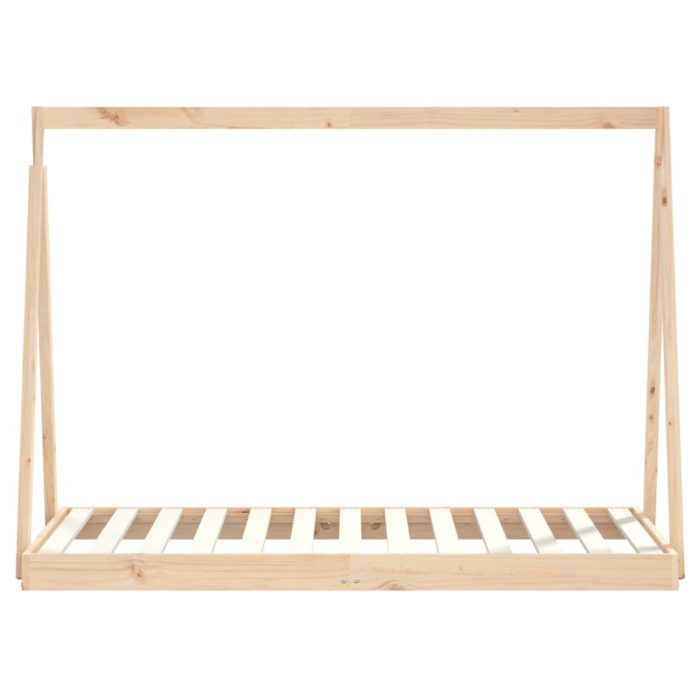 vidaXL Barnesengeramme 80×160 cm heltre furu