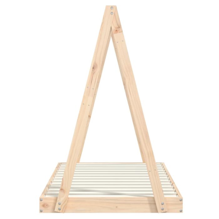vidaXL Barnesengeramme 80×160 cm heltre furu