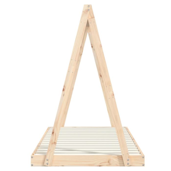 vidaXL Barnesengeramme 90×190 cm heltre furu