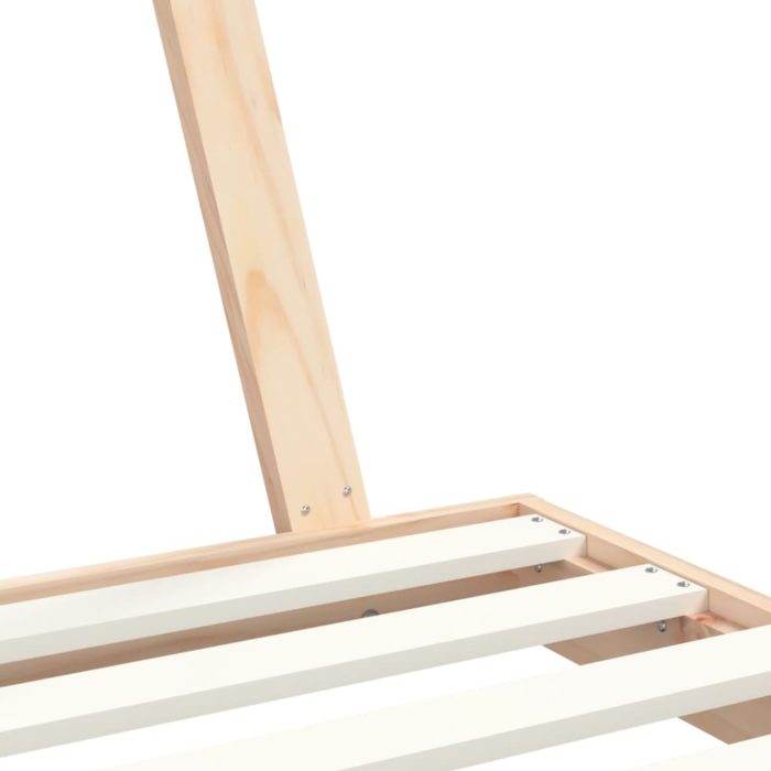 vidaXL Barnesengeramme 90×190 cm heltre furu