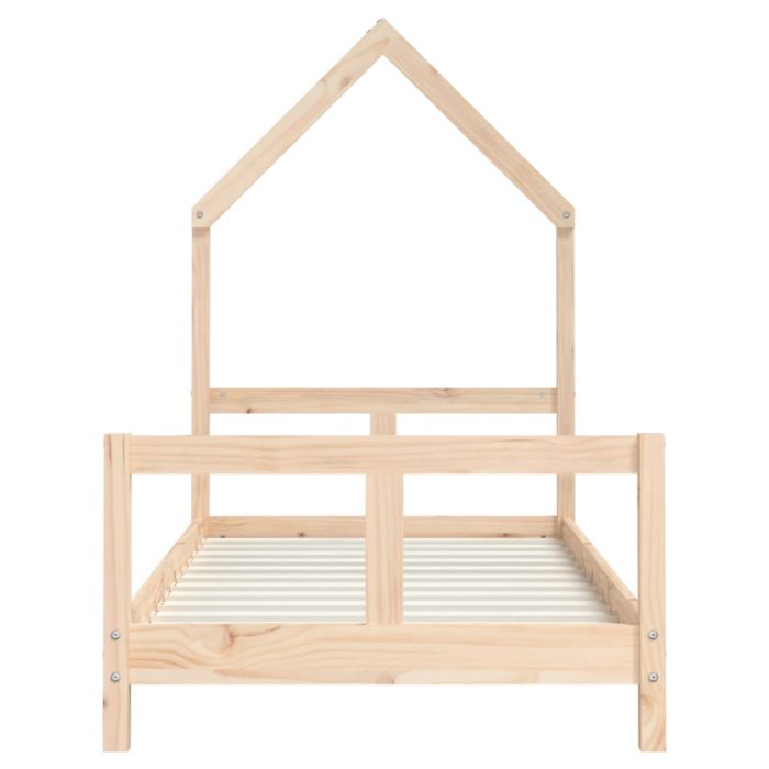vidaXL Barnesengeramme 80×160 cm heltre furu