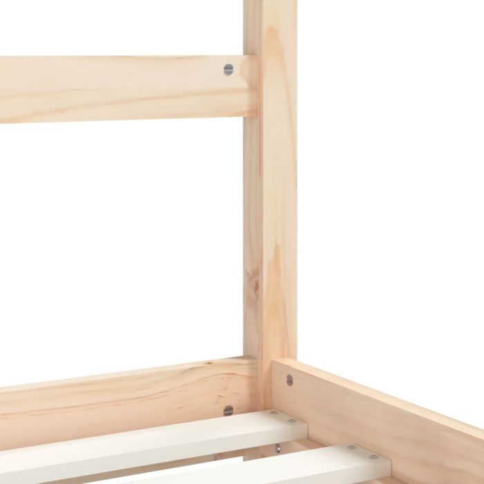 vidaXL Barnesengeramme 80×160 cm heltre furu