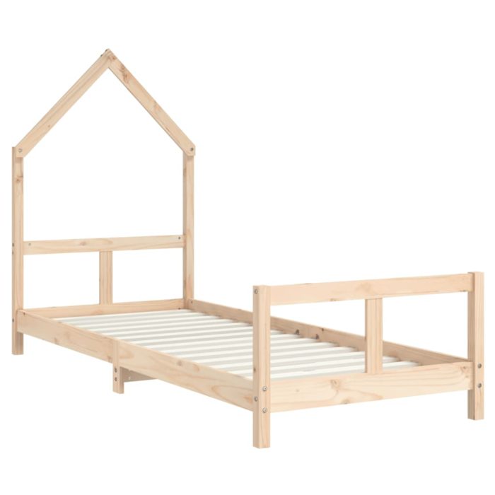 vidaXL Barnesengeramme 80×200 cm heltre furu