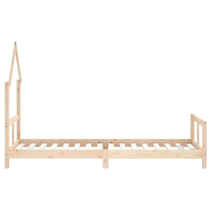 vidaXL Barnesengeramme 80×200 cm heltre furu