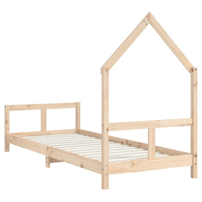 vidaXL Barnesengeramme 80×200 cm heltre furu