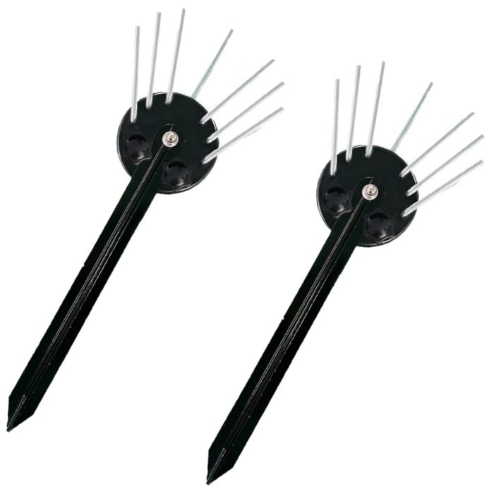 vidaXL Bassengkuppel rund 406×203 cm PVC